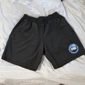 Men's Black Athletic Shorts